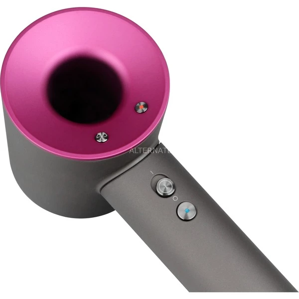 Dyson Supersonic Sèches-cheveux, Sèche-cheveux (Anthracite/Fuchsia, 110000 Tr/min, 13,3 L/s, 77 DB, Fuchsia, Nickel, 2,8 M, 1600 W) – Image 4
