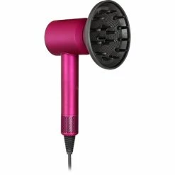 Dyson Supersonic Sèches-cheveux, Sèche-cheveux (Fuchsia/nickel, 110000 Tr/min, 13,3 L/s, 47 DB, Fuchsia, Nickel, 2,8 M, 1600 W)