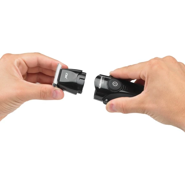 Grundig GMN3240 Tondeuse à Cheveux Noir (Noir, Noir, Cylindre, 2,5 Mm, 9 Mm, Barbe, Oreille, Nez, Acier Inoxydable) – Image 3