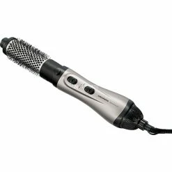 Grundig Grundig HS 8980, Brosse à Air Chaud (Titane/Noir, Noir, Argent)