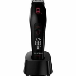 Grundig MGK 9030 Noir, Rouge, Tondeuse (Noir/Rouge, Noir, Rouge, 1 Mm, 2,5 Cm, Barbe, Sourcil, Nez, Batterie, 120 Min)