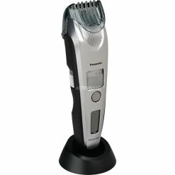 Panasonic ER-SB60-S803 Tondeuse à Barbe Argent (Argent/Noir, Lavable, AC/Baterry, Argent)