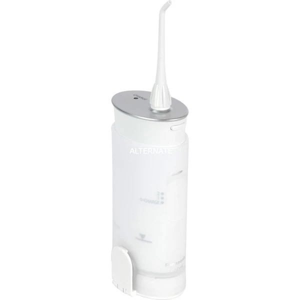 Panasonic EW-DJ40 Jet Dentaire 0,165 L, Soins Buccaux (Blanc/Argent, 100 - 240 V, 50 - 60 Hz, 15 Min, 8 H, 51 Mm, 68 Mm)