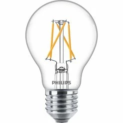 Philips Ampoule Ampoules LED, Lampe à LED (Philips Ampoule, 7,5 W, 60 W, E27, 806 Lm, 15000 H, Blanc Chaud)