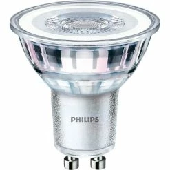 Philips CorePro LEDspot Ampoule LED 4,6 W GU10, Lampe à LED (4,6 W, 50 W, GU10, 370 Lm, 15000 H, Blanc)