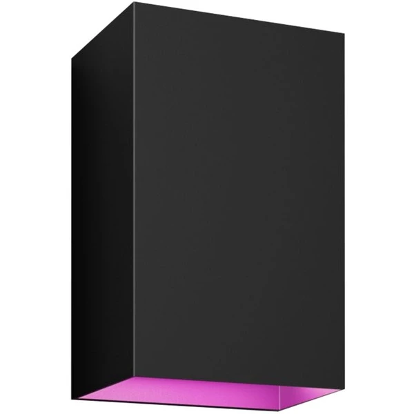 Philips Hue Applique Murale Extérieure Resonate, Lumière LED (Noir, Philips Hue White And Color Ambiance Applique Murale Extérieure Resonate, Éclairage Mural Extérieur, Noir, LED, Ampoule(s) Non Remplaçable(s), Variable, 2000 K)