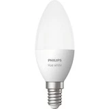 Philips Hue Flamme - Ampoule Connectée E14, Lampe à LED (Philips Hue White Flamme - Ampoule Connectée E14, Ampoule Intelligente, Blanc, Bluetooth/Zigbee, LED Intégrée, E14, Blanc Chaud) – Image 6
