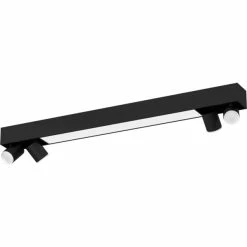 Philips Hue Plafonnier Centris 4 Spots, Lumière LED (Noir, Philips Hue White And Color Ambiance Plafonnier Centris 4 Spots, Spot D'éclairage Intelligent, Noir, Bluetooth/Zigbee, LED, Ampoule(s) Non Remplaçable(s), GU10)