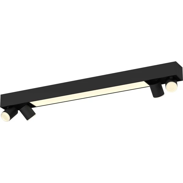 Philips Hue Plafonnier Centris 4 Spots, Lumière LED (Noir, Philips Hue White And Color Ambiance Plafonnier Centris 4 Spots, Spot D'éclairage Intelligent, Noir, Bluetooth/Zigbee, LED, Ampoule(s) Non Remplaçable(s), GU10) – Image 2