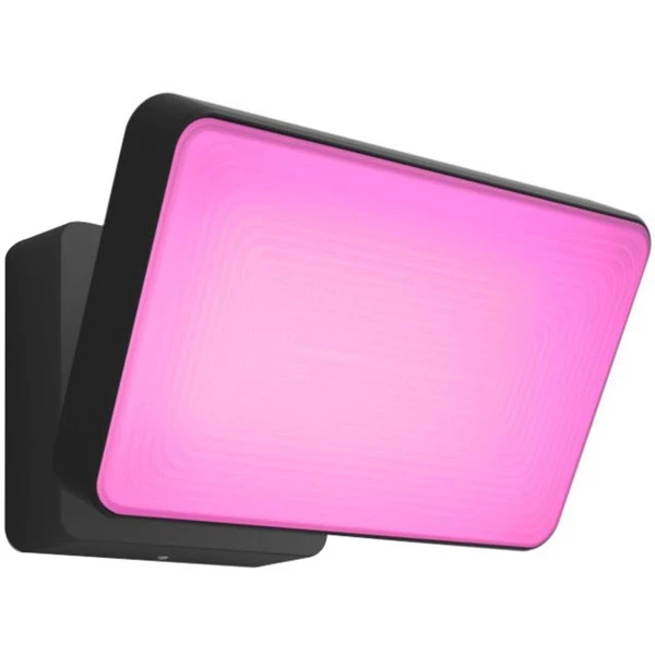 Philips Hue Projecteur Extérieur Discover, Lumière LED (Noir, Philips Hue White And Color Ambiance Projecteur Extérieur Discover, Éclairage Mural Intelligent, Noir, LED, Ampoule(s) Non Remplaçable(s), Blanc, 2000 K)