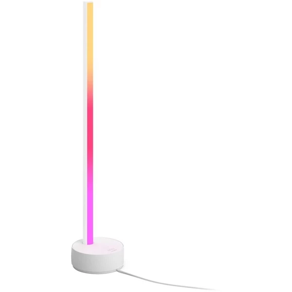 Philips Lampe à Poser Gradient Signe, Lumière LED (Blanc, Philips Hue White And Color Ambiance Lampe à Poser Gradient Signe, Lampe De Table Intelligente, Blanc, Bluetooth, LED, Ampoule(s) Non Remplaçable(s), 2700 K)