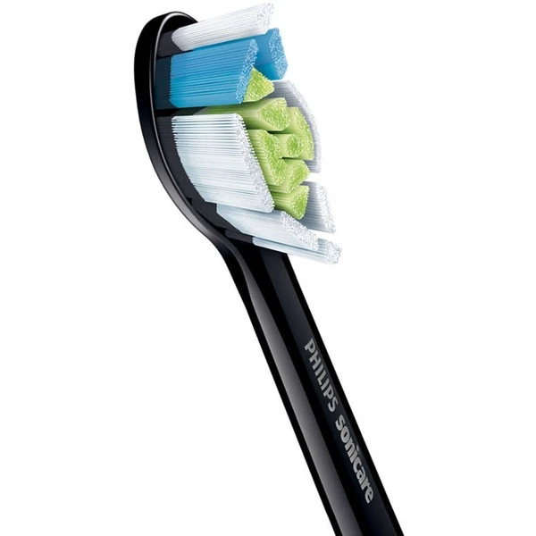 Philips Lot De 4 Têtes De Brosse Standard, Tête Brosse à Dent électrique (Noir, 4 Pièce(s), Noir, Moyen, Série 2 Plaque Defense Série 2 Plaque Defense Série 3 Gum Health DiamondClean DiamondClean..., Normal, Clipsable) – Image 3