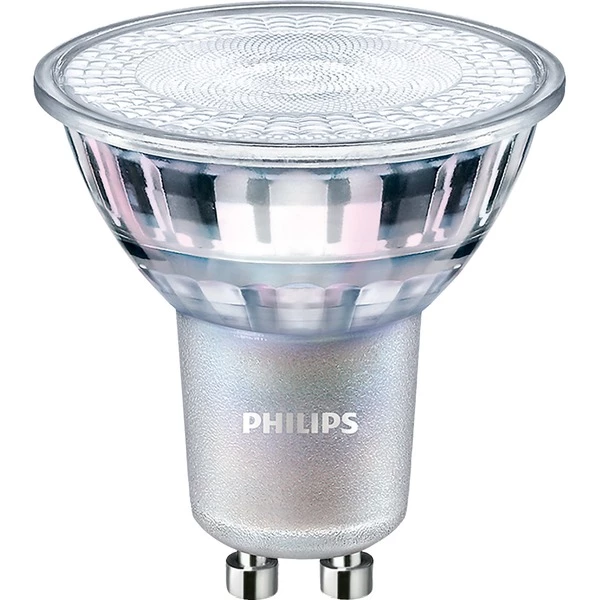 Philips Master LEDspot MV Ampoule LED 4,9 W GU10, Lampe à LED (4,9 W, GU10, 380 Lm, 25000 H, Blanc Froid)