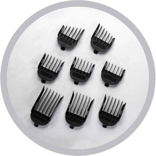 Remington HC450 Tondeuse à Cheveux Noir, Acier Inoxydable (Chrome/Noir, Noir, Acier Inoxydable, Métal, Plastique, Acier Inoxydable, Batterie, 30 Min, Batterie Intégré) – Image 6