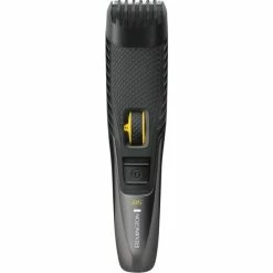 Remington MB5000 Noir, Jaune, Tondeuse à Barbe (Noir, Lavable, AC/Batterie, Lame Auto-aiguisable, Noir, Jaune)