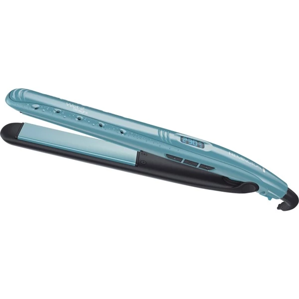 Remington S7300 Brosse Soufflante Et Fer à Lisser À Chaleur Noir, Bleu, Lisseur De Cheveux (Turquoise/Noir, Fer à Lisser, À Chaleur, 140 °C, 230 °C, 15 S, Noir, Bleu)