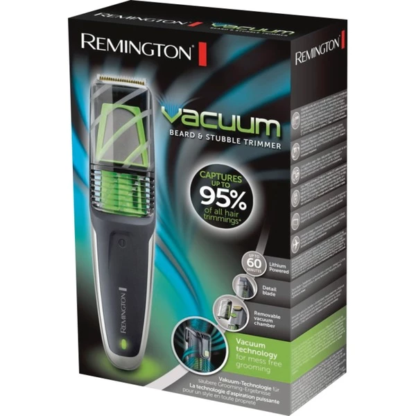 Remington Vacuum MB6850, Tondeuse à Barbe (Noir/Vert) – Image 3
