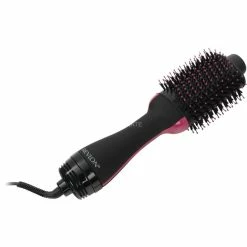 Revlon Salon One-Step RVDR5222, Brosse à Air Chaud (Noir/Rose)