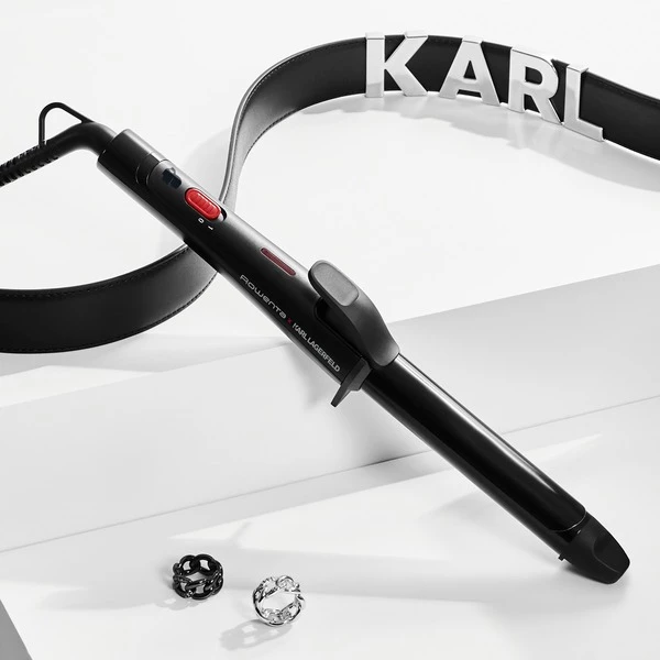 Rowenta KARL LAGERFELD 25mm Lockenstab CF321L, Fer à Friser (Noir) – Image 4