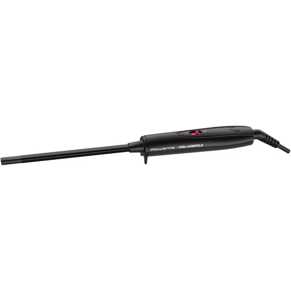 Rowenta KARL LAGERFELD Curls Forever CF311L, Fer à Friser (Noir/Rouge)