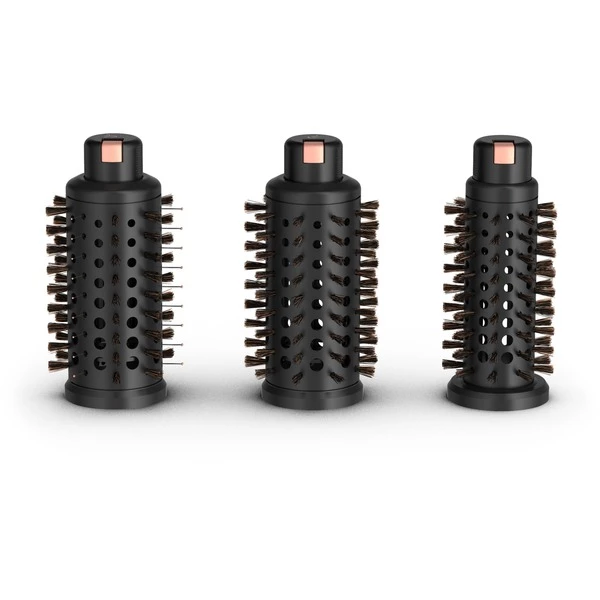 Rowenta Ultimate Experience CF9620F0 Brosse Soufflante Et Fer à Lisser Brosse Soufflante à Air Chaud À Chaleur Noir, Cuivre 750 W, Brosse à Air Chaud (Noir/cuivre, Brosse Soufflante à Air Chaud, À Chaleur, Cheveux Secs/mouillés, 80 °C, Vitrocéramique, Noir, Cuivre) – Image 5