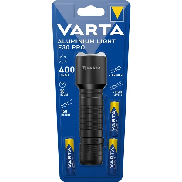 Varta 17608101421, Lampe De Poche (Noir)
