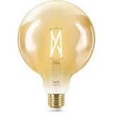 WiZ Globe Filament Ambre 6,7 W (éq. 50 W) G125 E27, Lampe à LED (7 W (éq. 50 W) G125 E27, Ampoule Intelligente, Or, Wi-Fi, E27, Multicolore, 2000 K) – Image 3