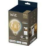 WiZ Globe Filament Ambre 6,7 W (éq. 50 W) G125 E27, Lampe à LED (7 W (éq. 50 W) G125 E27, Ampoule Intelligente, Or, Wi-Fi, E27, Multicolore, 2000 K) – Image 4