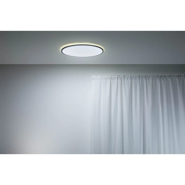 WiZ Plafonnier Superslim 32 W, Lumière LED (Noir, Éclairage De Plafond Intelligent, Noir, Wi-Fi/Bluetooth, LED, Ampoule(s) Non Remplaçable(s), 2700 K) – Image 4